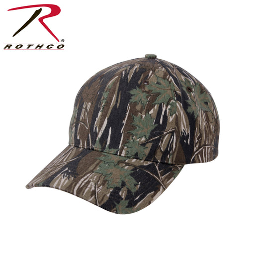 Rothco Supreme Camo Low Profile Cap Smokey Branch Camo Size One Size