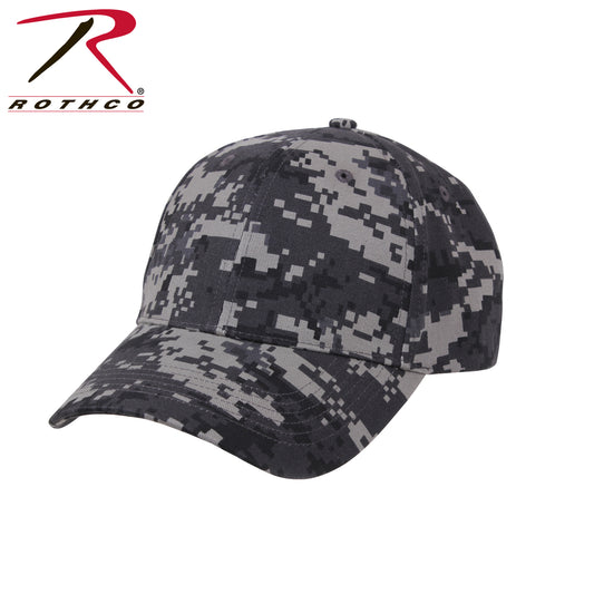 Rothco Supreme Camo Low Profile Cap Subdued Urban Digital Camo Size One Size