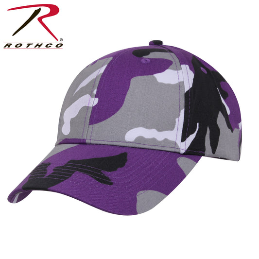 Rothco Supreme Camo Low Profile Cap Ultra Violet Camo Size One Size