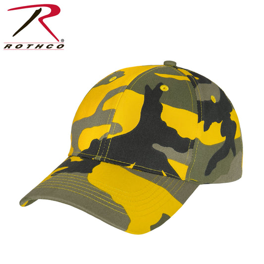 Rothco Supreme Camo Low Profile Cap Stinger Yellow Camo Size One Size