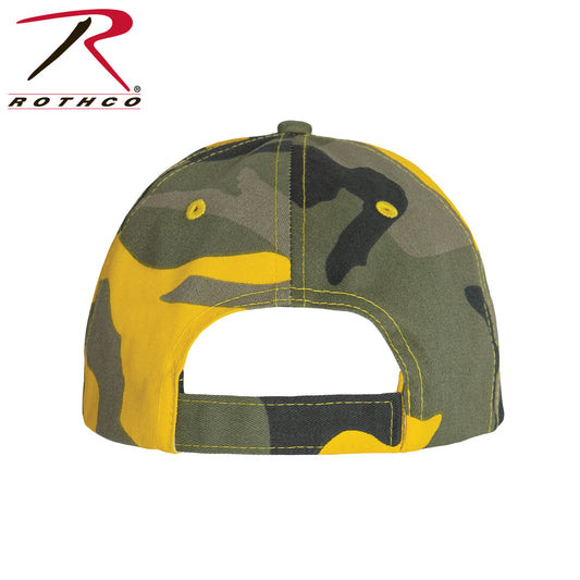Rothco Supreme Camo Low Profile Cap Stinger Yellow Camo Size One Size