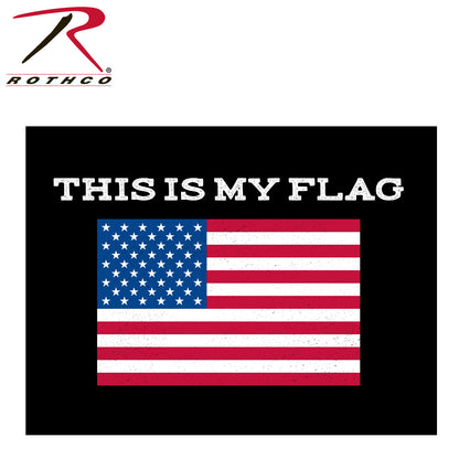 Rothco "This Is My Flag" T-Shirt Black Size M