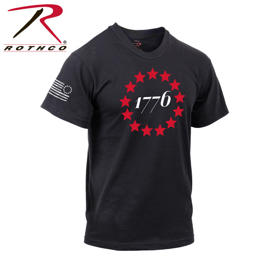 Rothco 1776 T-Shirt - Black Black Size XL