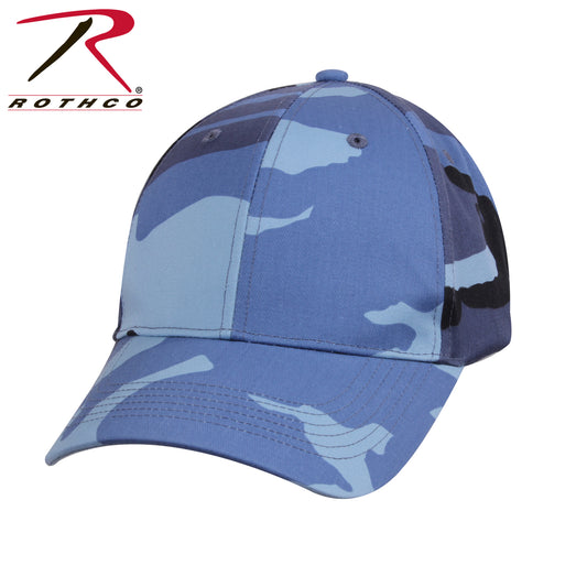 Rothco Supreme Camo Low Profile Cap Sky Blue Camo Size One Size