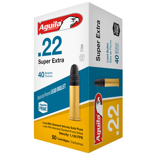 Aguila Ammunition 22LR Rimfire Solid Point 40-Grain * Perfect for Target Shooting and Plinking