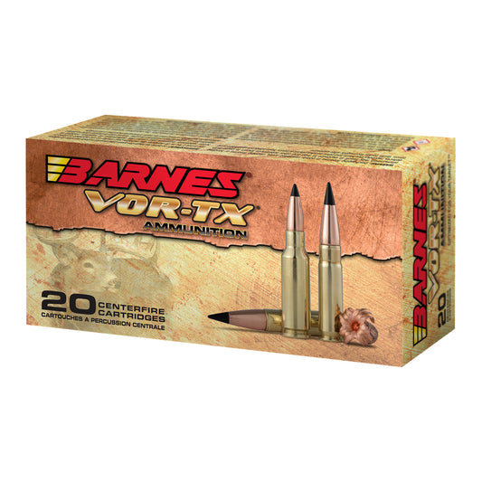 Barnes VOR-TX 6.5 Grendel 115-Grain Tipped Triple Shock X Ammunition