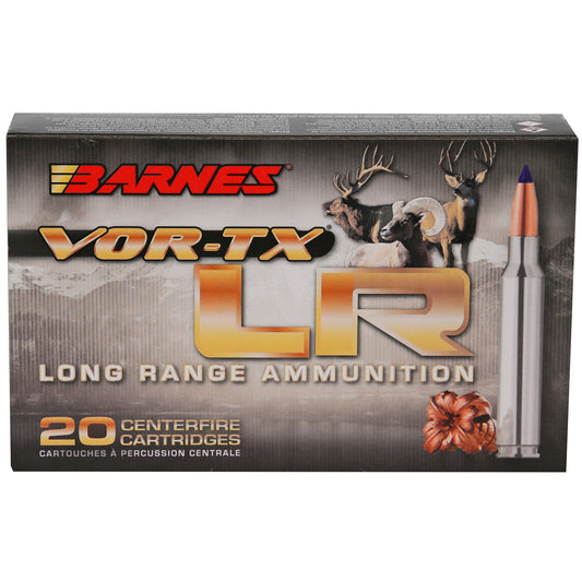 Barnes VOR-TX Long Range 6.5 Creedmoor 127 Grain LRX Ammunition (20 Rounds)