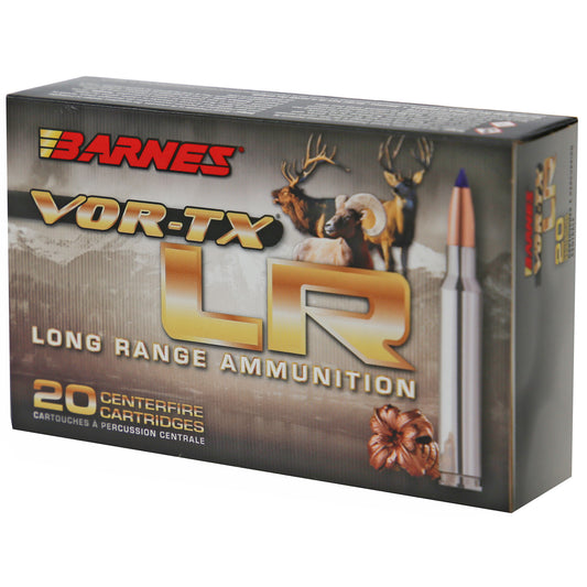 Barnes VOR-TX Long Range 6.5 Creedmoor 127 Grain LRX Ammunition (20 Rounds)