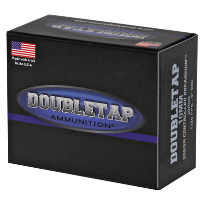 DoubleTap Ammunition 10mm 200 Grain Controlled Expansion JHP - High-Performance Hunting Load