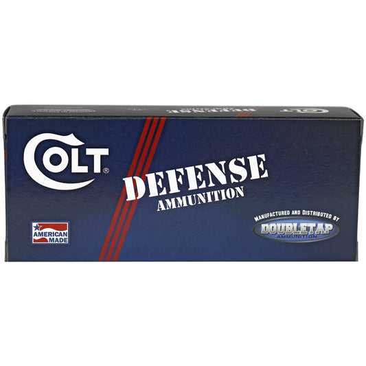 DoubleTap Ammunition Colt Defense .357 Magnum Hollow Point 158 Grain - 20 Rounds per Box, 1000 Rounds per Case