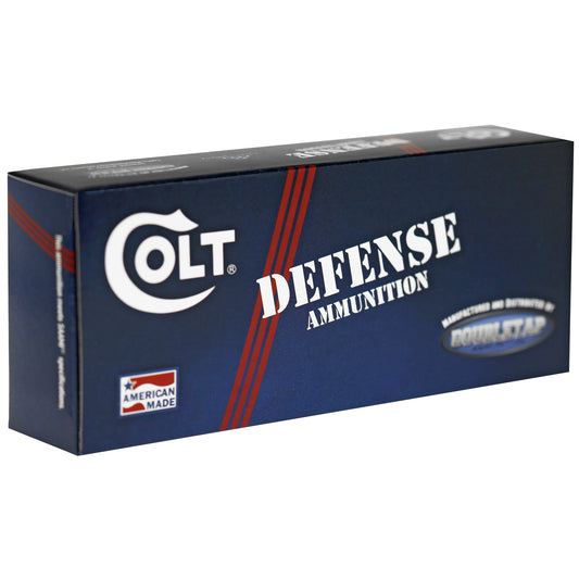 DoubleTap Ammunition Colt Defense .357 Magnum Hollow Point 158 Grain - 20 Rounds per Box, 1000 Rounds per Case