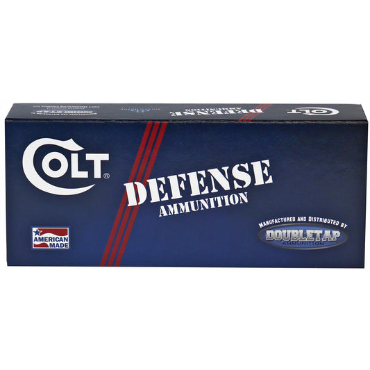 DoubleTap Ammunition Colt Defense 38 Special 110-Grain Copper Jacketed Hollow Point Ammunition, 20 Rounds per Box