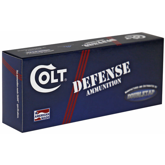DoubleTap Ammunition Colt Defense 38 Special 110-Grain Copper Jacketed Hollow Point Ammunition, 20 Rounds per Box