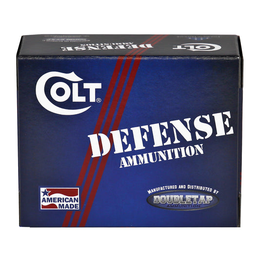 DoubleTap Ammunition Colt Defense 45 ACP 230 Grain Hollow Point Ammo - 20 Rounds per Box