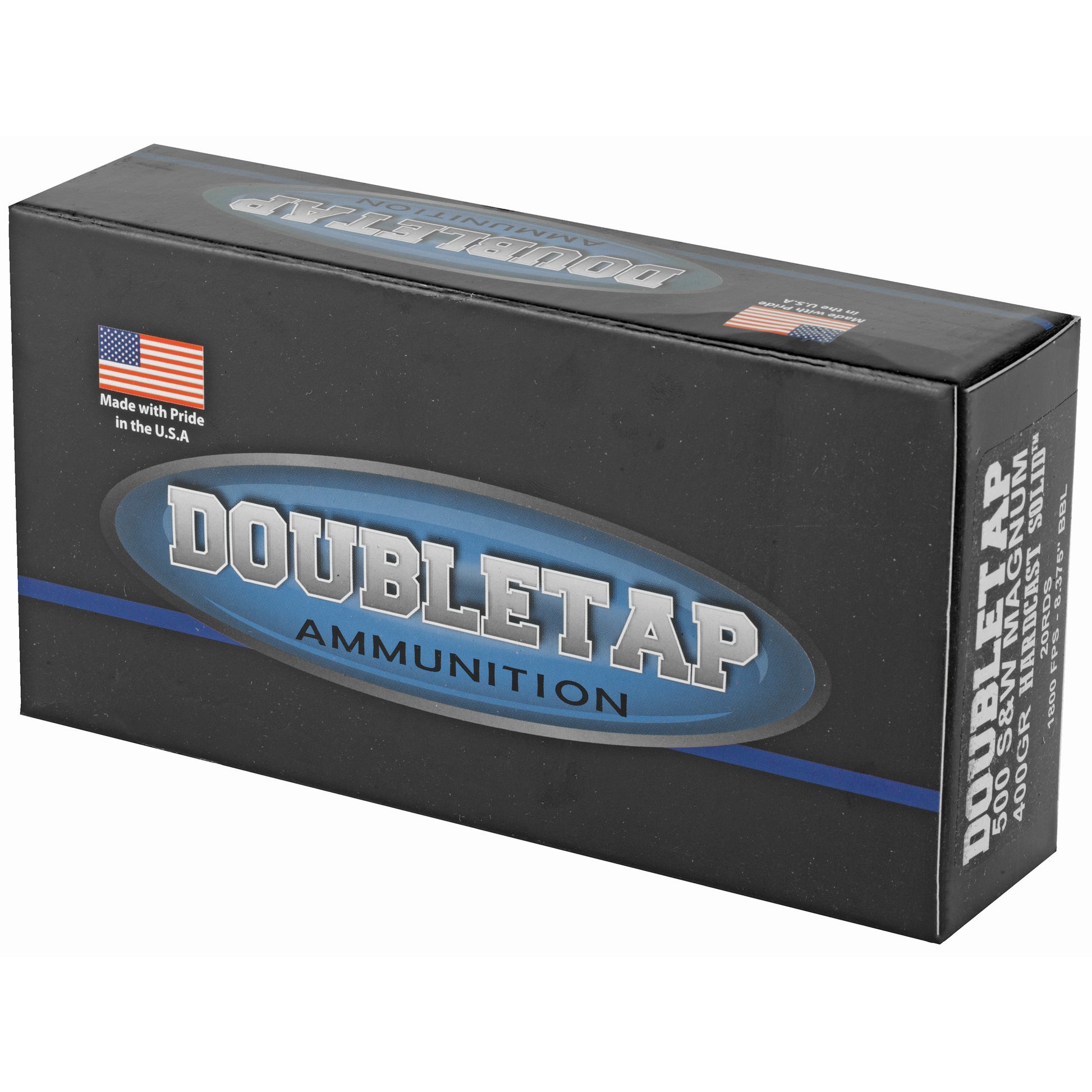 DoubleTap Ammunition DBT500400HC Hardcast Solid Bullet for .500 S&W * 400 Grain, Hard Cast, Flat Nose