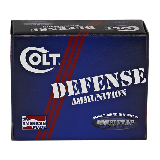 DoubleTap Ammunition Colt Defense 9mm 124 Grain Hollow Point * 20 Rounds Per Box
