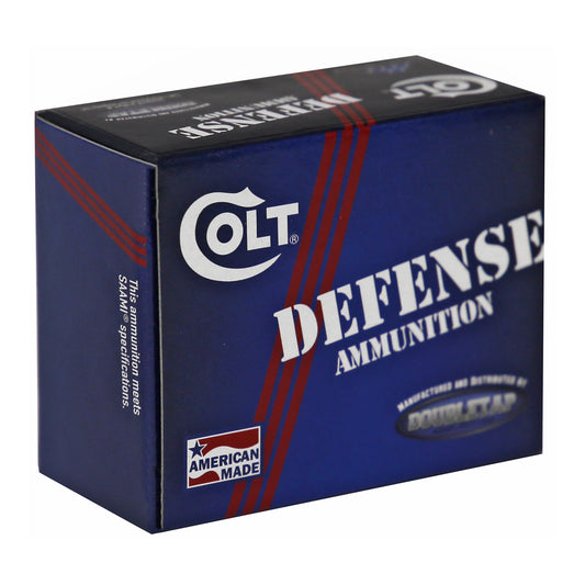 DoubleTap Ammunition Colt Defense 9mm 124 Grain Hollow Point * 20 Rounds Per Box