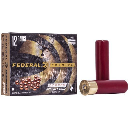 Federal Premium Vital-Shok 12 Gauge 3.5-Inch 00 Buckshot * High-Performance Hunting Ammo