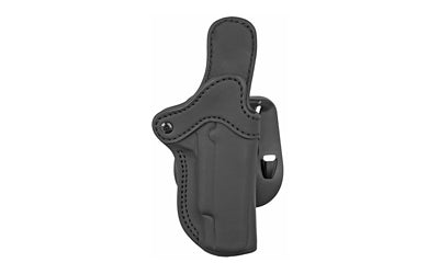 1791 Gunleather Optic Ready Paddle Holster for 1911 Pistols * Right Hand, Stealth Black Leather