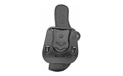 1791 Gunleather Optic Ready Paddle Holster for 1911 Pistols * Right Hand, Stealth Black Leather