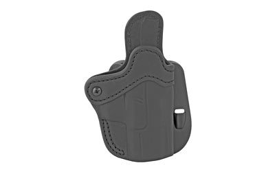 1791 Gunleather Optic Ready Paddle Holster Size 2.1 for Mid-Frame and Subcompact Handguns - Stealth Black, Right Hand