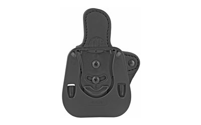 1791 Gunleather Optic Ready Paddle Holster Size 2.1 for Mid-Frame and Subcompact Handguns - Stealth Black, Right Hand