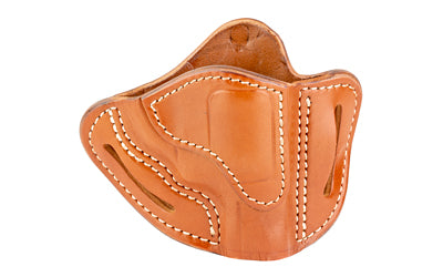 1791 Gunleather RVH1 Revolver Belt Holster for J-Frame Revolvers - Right Hand, Classic Brown