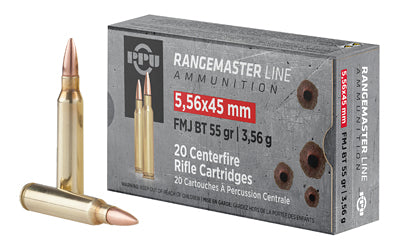 Prvi Partizan RangeMaster 5.56 NATO 55 Grain FMJ Ammunition * 20 Rounds Box