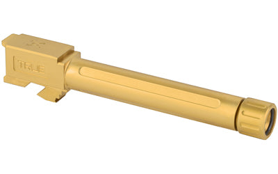 True Precision Gold Threaded 9mm Pistol Barrel for Glock G17 * Part TP-G17B-XTG