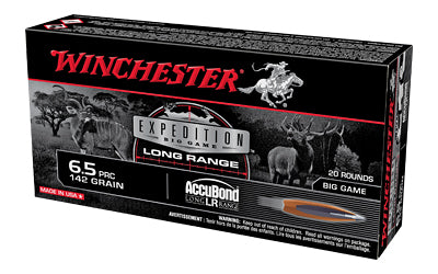 Winchester Ammunition 6.5 PRC Big Game Long Range 142-Grain AccuBond Bullet - 20 Rounds