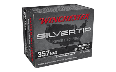 Winchester Ammunition Silvertip 357 Magnum 145-Grain Hollow Point Ammunition (20 Rounds per Box)