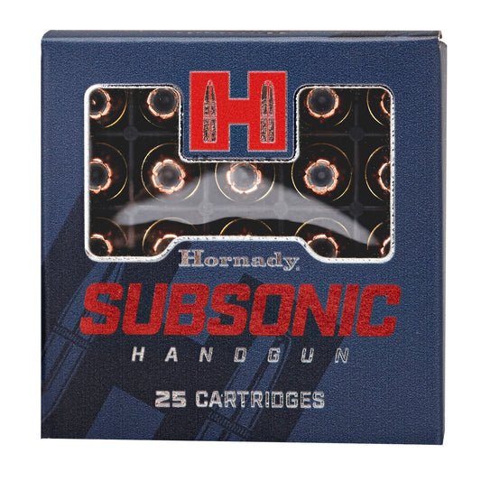 Hornady 9mm 147 Grain XTP Subsonic Ammunition - High-Performance Hornady HRNDY 90287