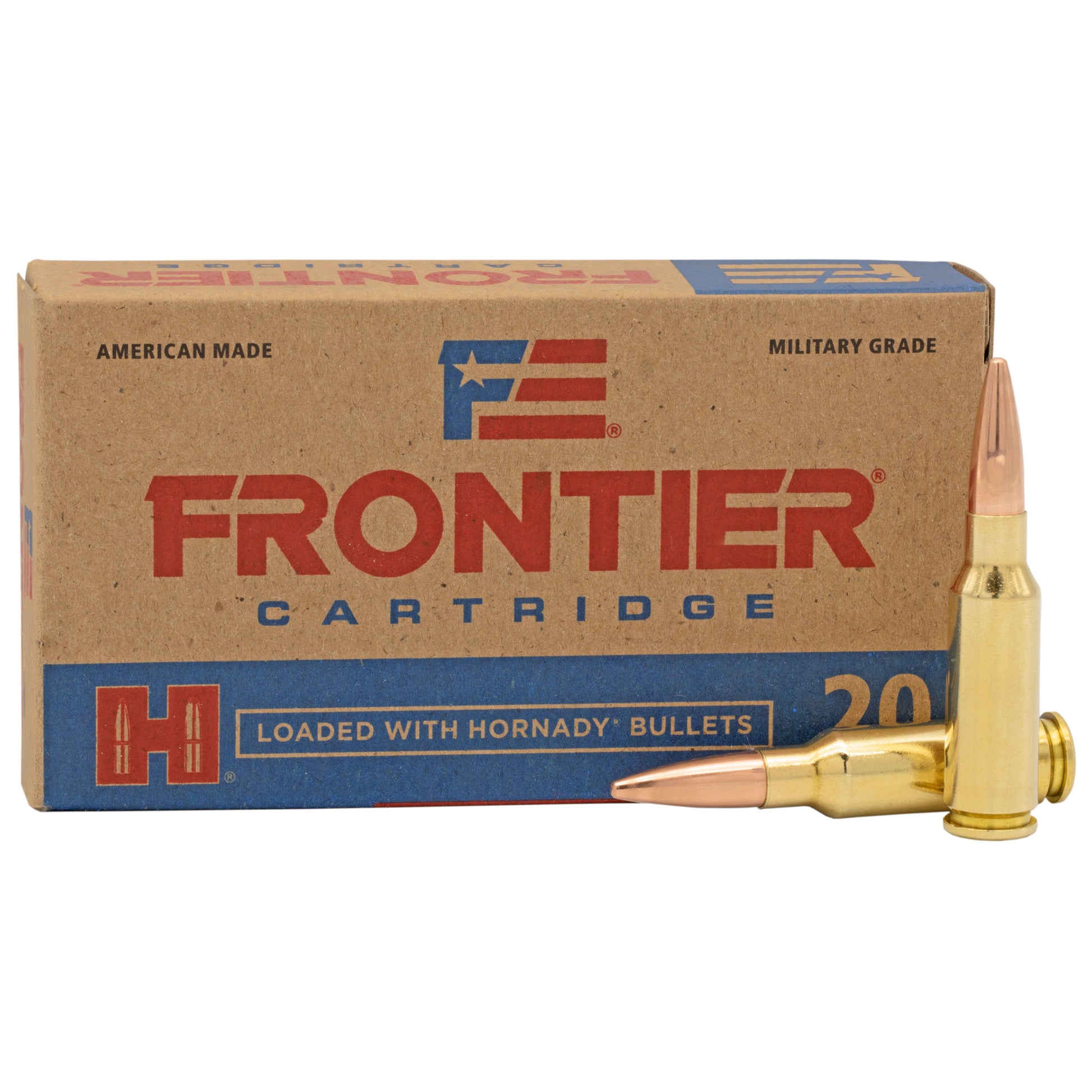 Frontier Cartridge 6.5 Grendel FMJ Ammunition, 123 Grain * Ideal for Target Shooting and Hunting