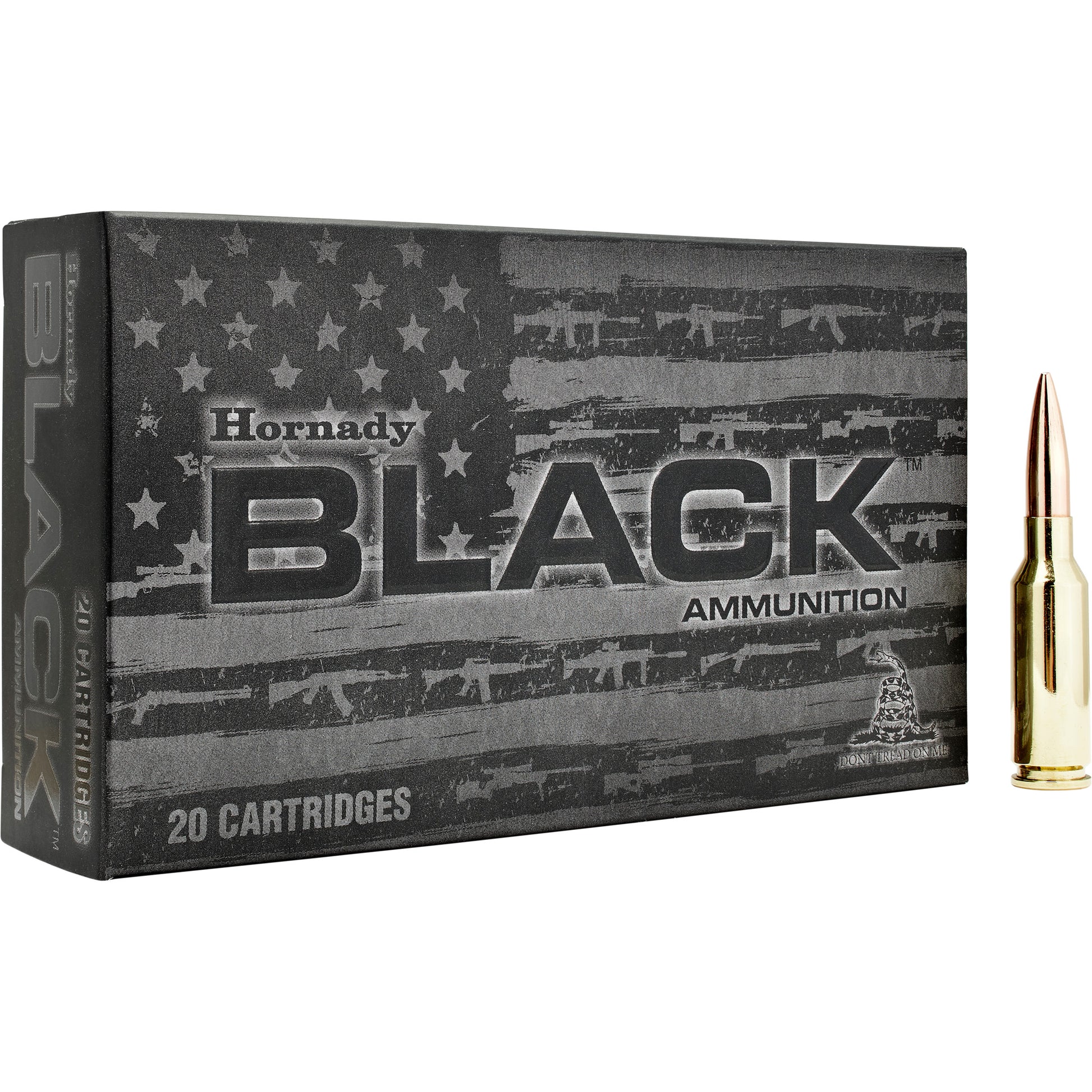 Hornady Black 6mm ARC 105 Grain Boat Tail Hollow Point Ammunition - Pack of 20