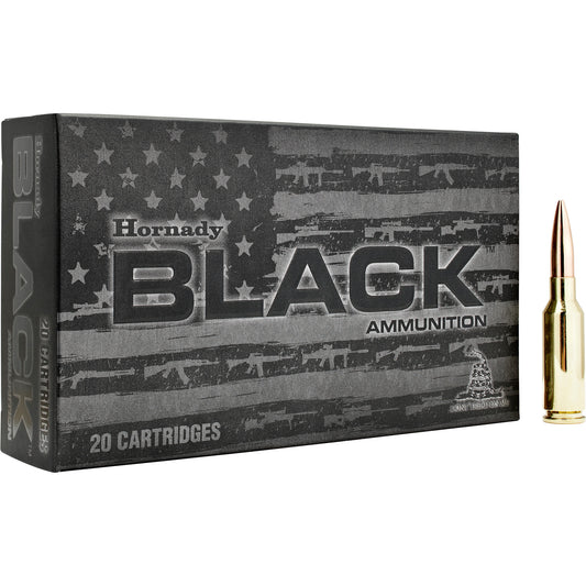 Hornady Black 6mm ARC 105 Grain Boat Tail Hollow Point Ammunition - Pack of 20