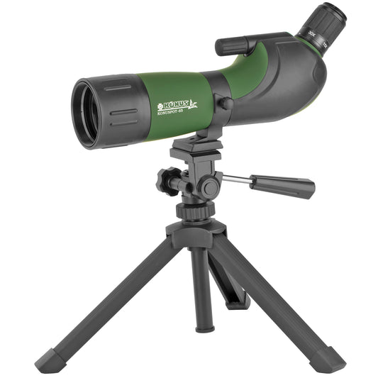 Konus KONUSPOT-65 15-45X65 Green Spotting Scope with Tripod and Photo Adapter