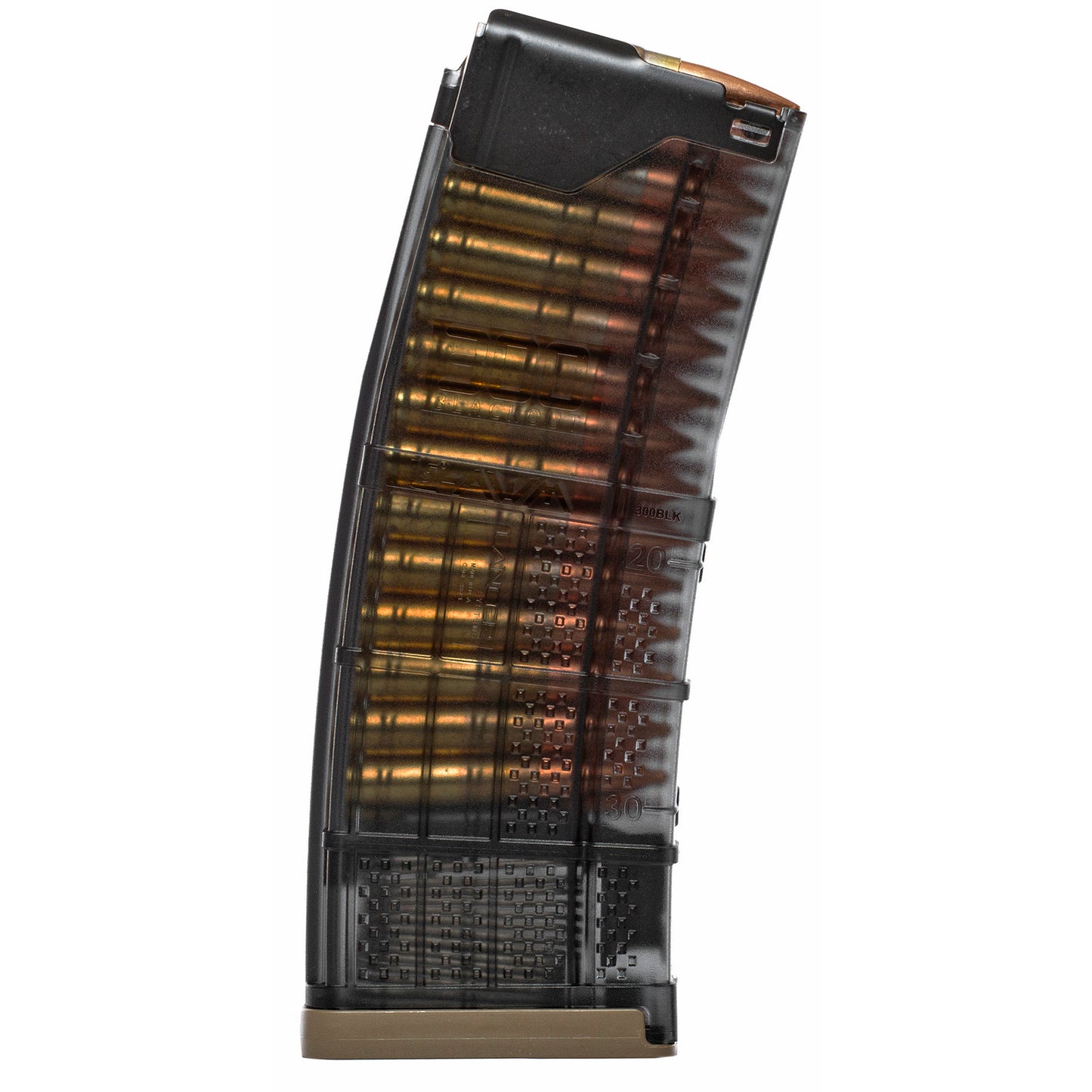 Lancer Systems L5AWM 30-Round Translucent Smoke Magazine for 300 Blackout