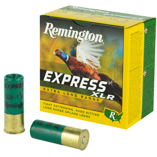Remington Express Long Range 12 Gauge 2.75-Inch Shotshells * 1 1/4 oz Lead Shot, #6, 25-Pack