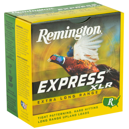 Remington Express Long Range 12 Gauge 2.75-Inch Shotshells * 1 1/4 oz Lead Shot, #6, 25-Pack