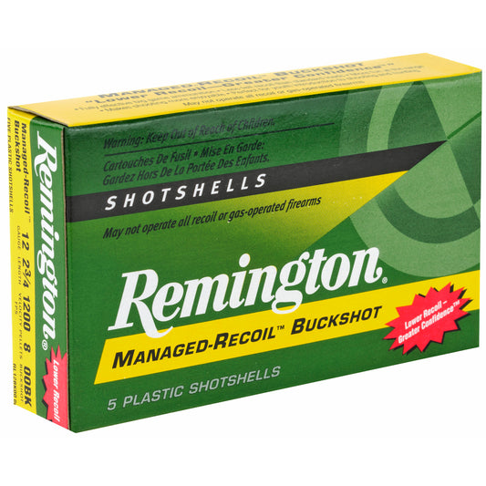 Remington Express MR 12 Gauge 2.75 Inch OO Buckshot * 3 Dram, 00 Buck, 5 Rounds Per Box