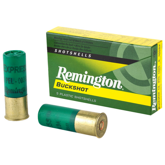 Remington Express 12 Gauge 2.75-Inch 000 Buckshot Ammunition * 5 Rounds per Box, 250 per Case