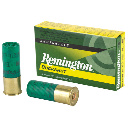 Remington Express 12 Gauge 2.75-Inch 1 Buckshot Shotshells * Reliable Hunting and Home Defense Load