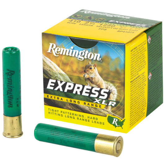 Remington Express Long Range .410 Bore Shotgun Ammunition - 1/2 oz Lead, #7.5, 25 Rounds per Box
