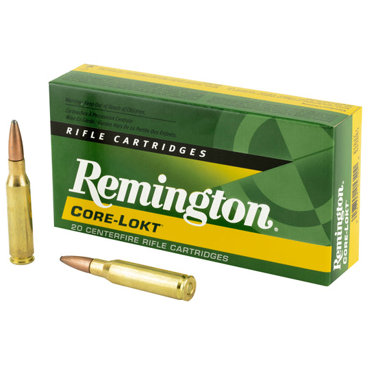 Remington Core-Lokt 7mm-08 140 Grain Pointed Soft Point Ammunition - Trusted Big Game Choice