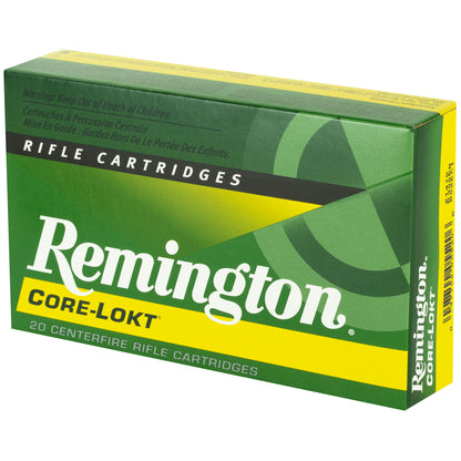 Remington Core-Lokt 30-06 Springfield 165-Grain Pointed Soft Point Ammo - Reliable Big Game Hunting