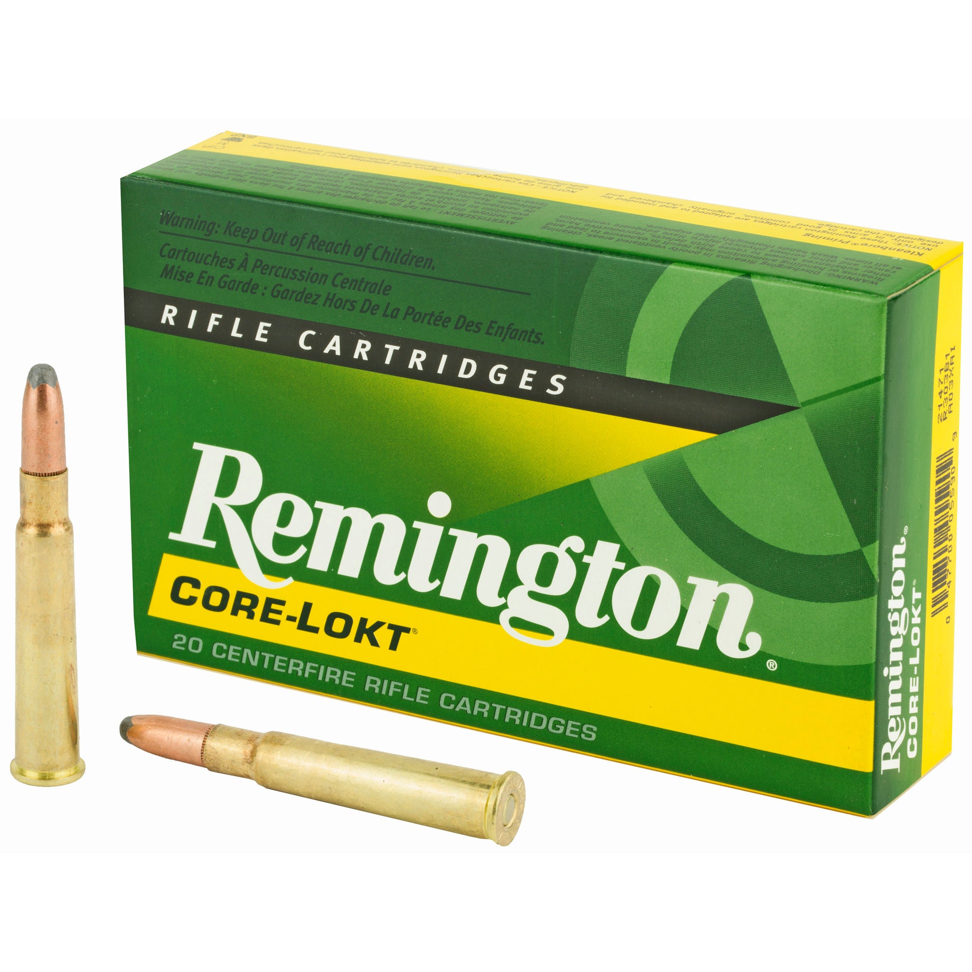 Remington Core-Lokt .303 British 180-Grain Soft Point Hunting Ammunition (20-Round Box)