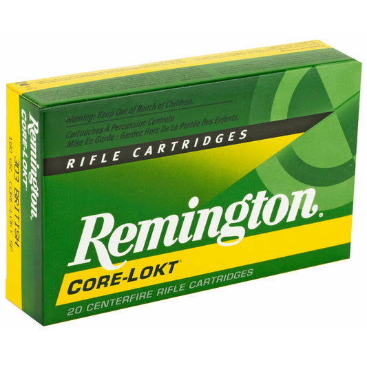 Remington Core-Lokt .303 British 180-Grain Soft Point Hunting Ammunition (20-Round Box)