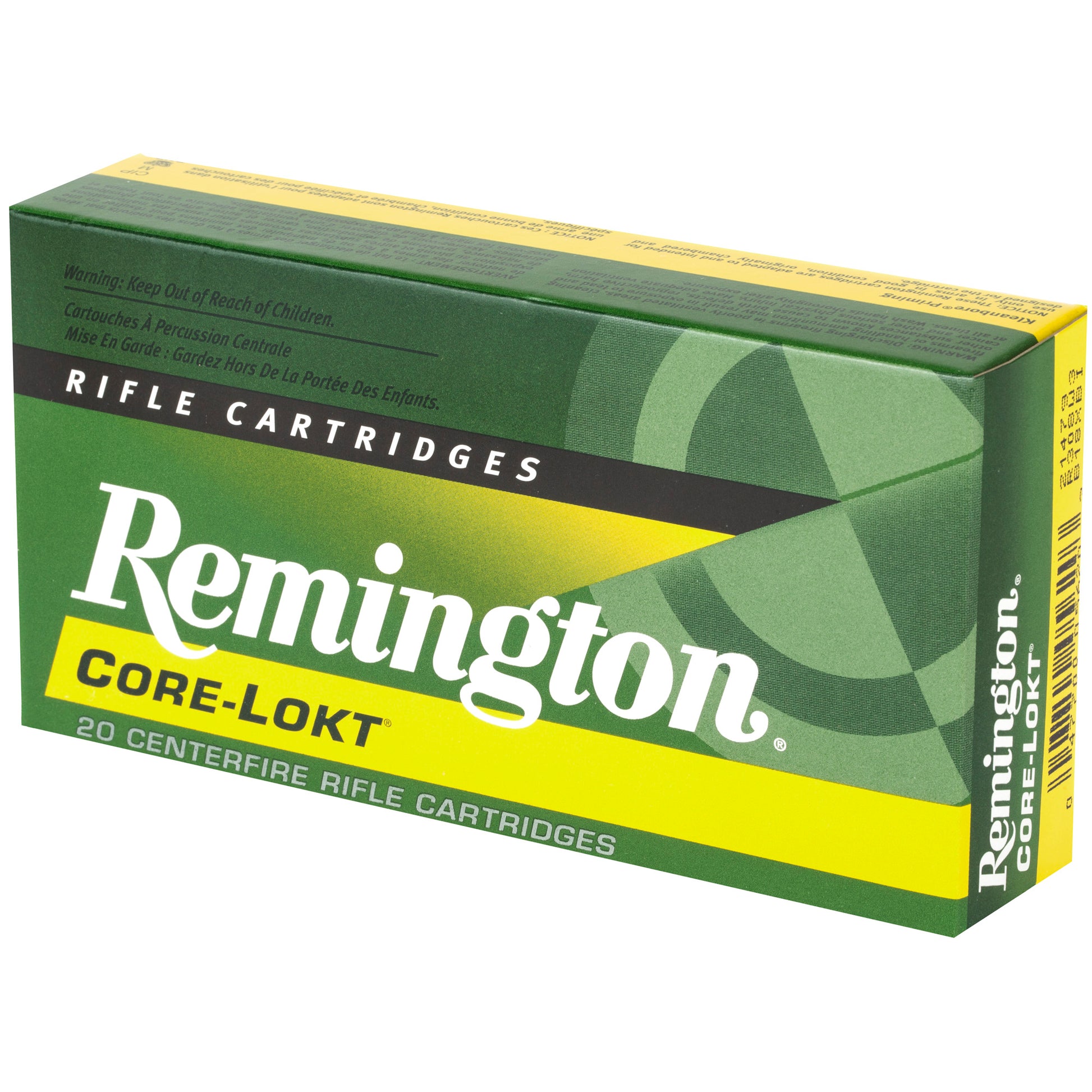 Remington Core-Lokt 308 Winchester 180-Grain Pointed Soft Point Ammunition (20 Rounds per Box)