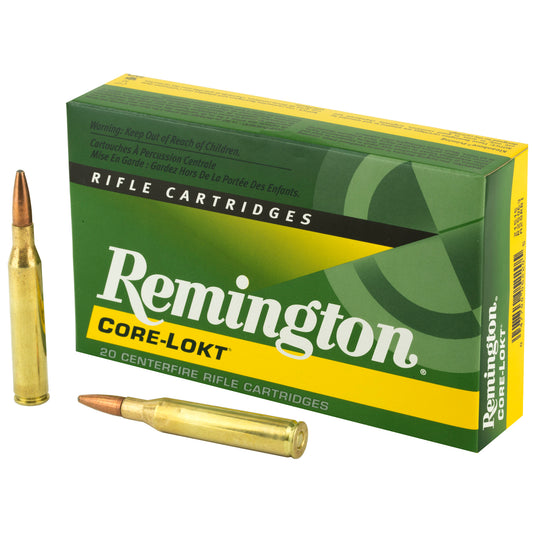 Remington Core-Lokt 25-06 Remington 120 Grain Pointed Soft Point Ammunition - 20 Rounds