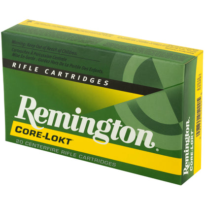 Remington Core-Lokt 25-06 Remington 120 Grain Pointed Soft Point Ammunition - 20 Rounds